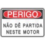 Não dê partida neste motor